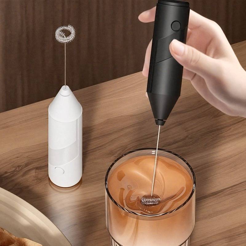 Kitchen Gadgets Electronic - 1pc Rechargeable Handheld Electric Egg Beater