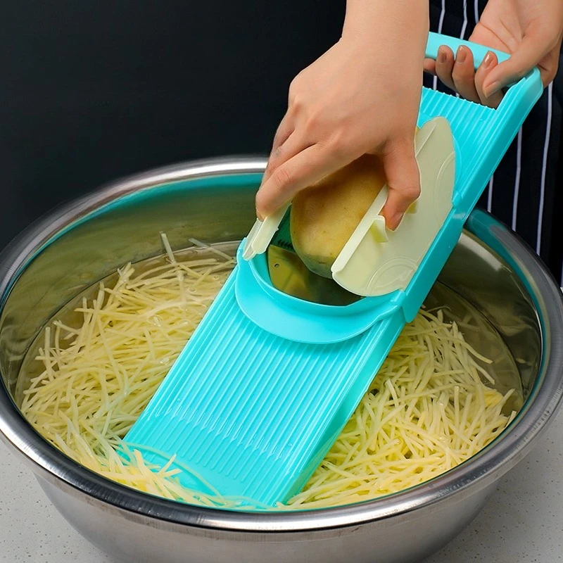 Korean Kitchen Gadgets - Portable Vegetable Grater Potato Slicer Multifunctional