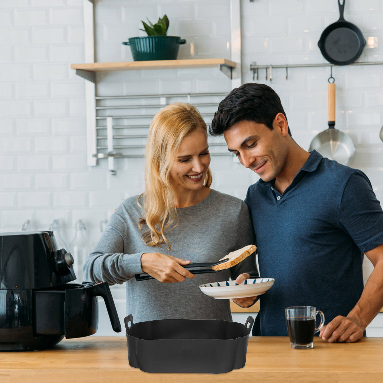 Air Fryer Accessories - Silicone Air Fryer Pot Liner Non