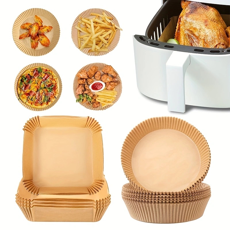 Air Fryer Accessories - 50pcs/Set Air Fryer Disposable Paper Parchment
