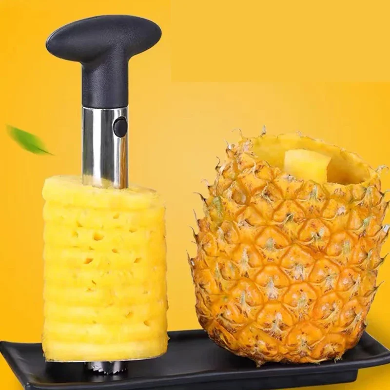 Kitchen Gadgets Everyone Needs - Pineapple Slicer Peeler Cutter Parer Knife