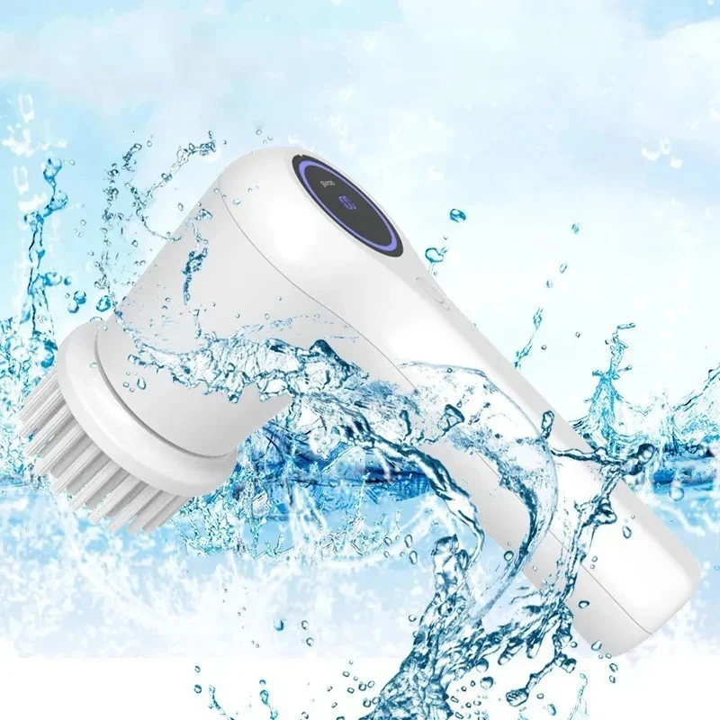 Kitchen Gadgets Design - Zai Xiao Household Cleaning Brushes Electric