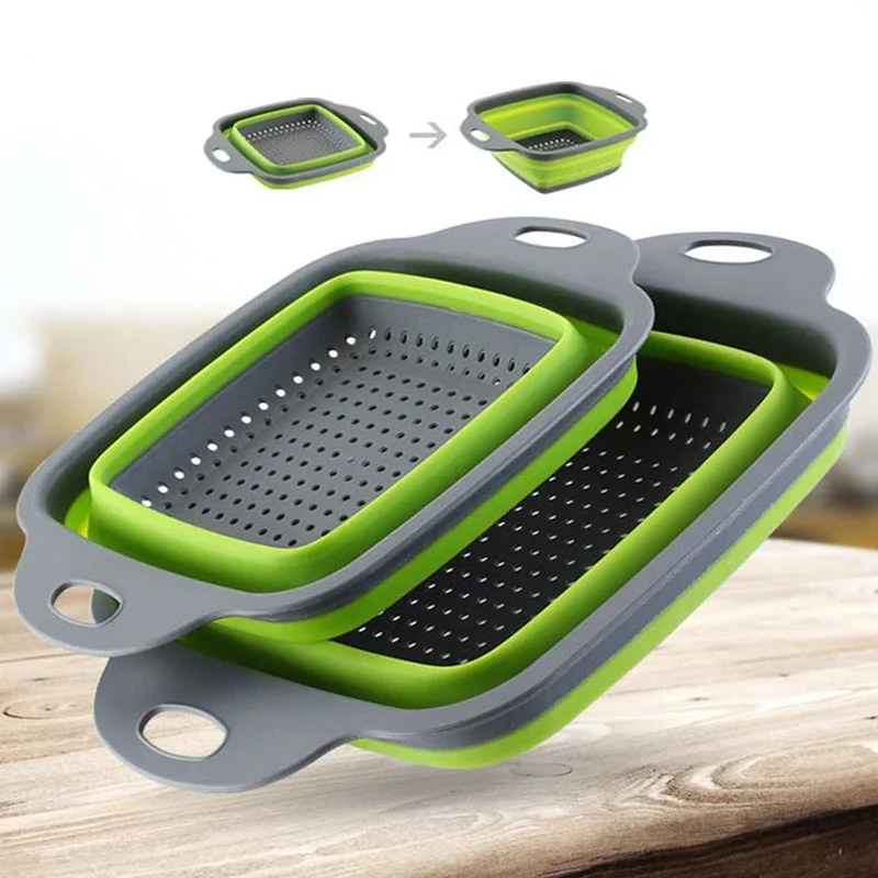 Kitchen Gadgets Everyone Needs - NEW Foldable Vegetable Washing Basket Vegetable