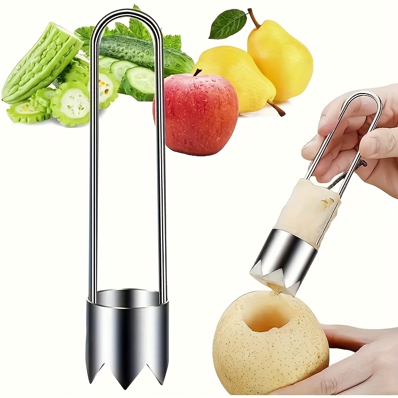 Kitchen Gadgets Plus - Stainless Steel Fruit Vegetable Core Remover