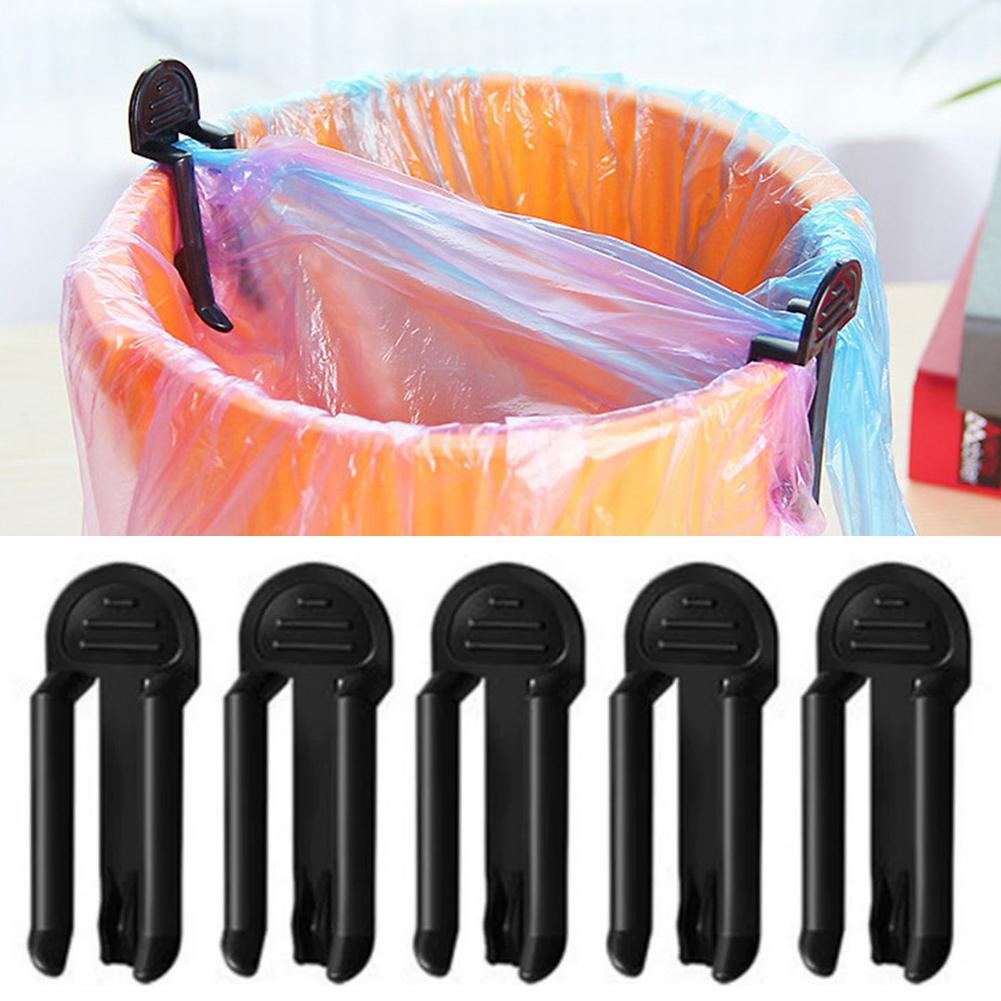 Kitchen Gadgets Design - 2/5Pcs Plastic Garbage Bag Clip Fixed