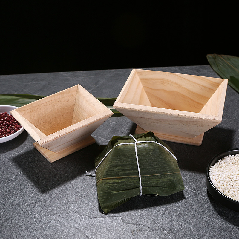 Wooden Zongzi Mold Dragon Boat - Kitchen Gadgets Dumpling Maker review and price