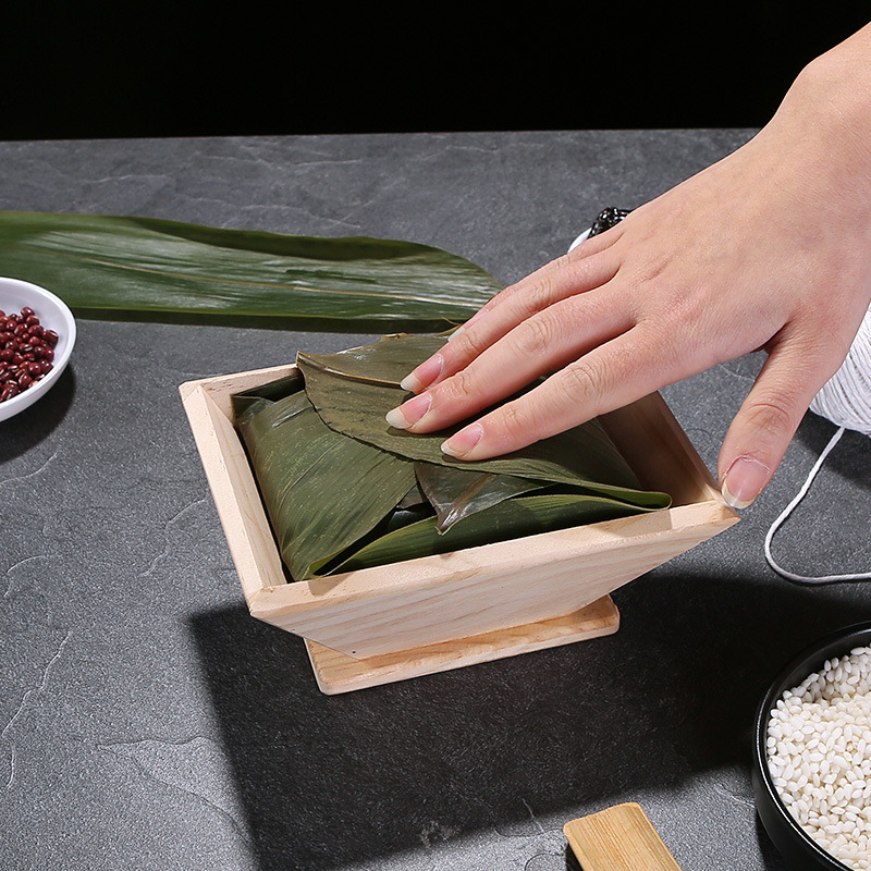 Wooden Zongzi Mold Dragon Boat - Kitchen Gadgets Dumpling Maker review and price