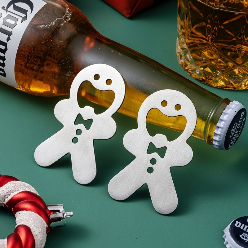 Gingerbread Man Bottle Opener  - Kitchen Gadgets Men review and price