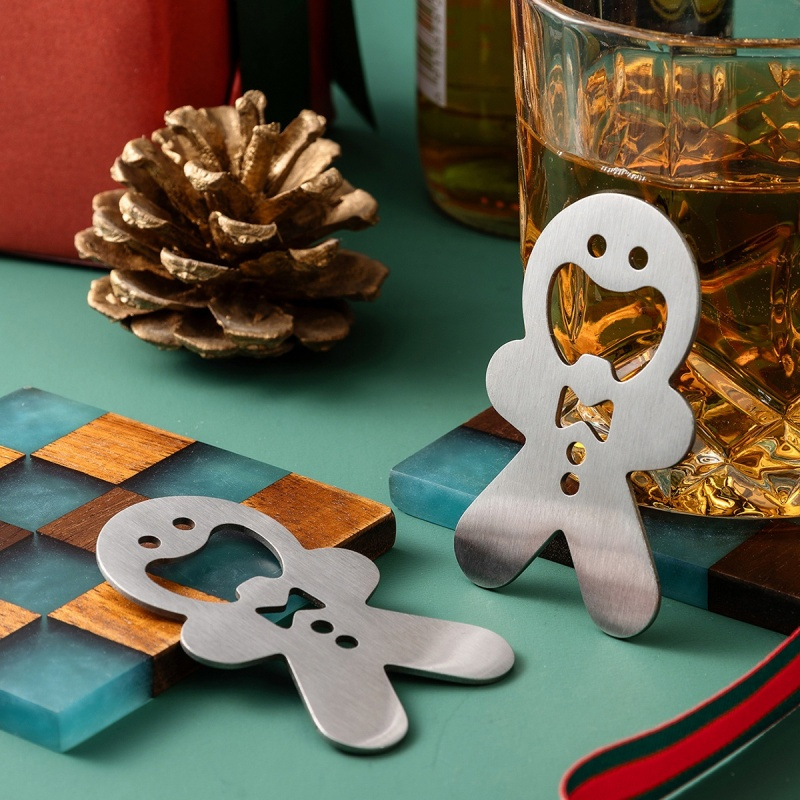 Gingerbread Man Bottle Opener  - Kitchen Gadgets Men review and price