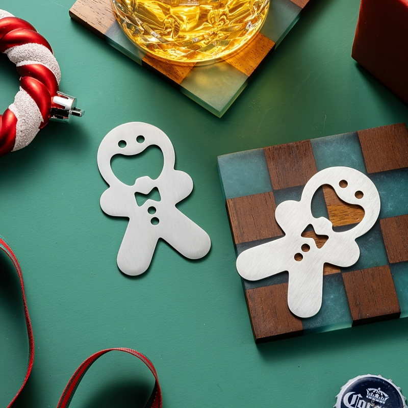Gingerbread Man Bottle Opener  - Kitchen Gadgets Men review and price