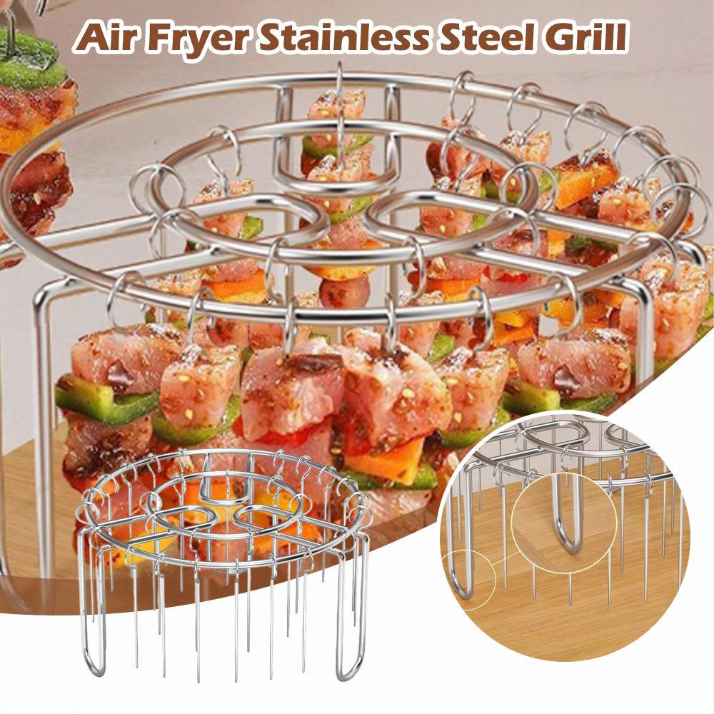 Stainless Steel Vertical Grill - Air Fryer Accessories review and price