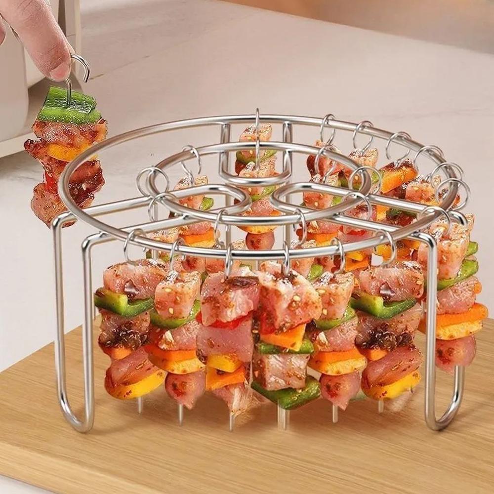 Stainless Steel Vertical Grill - Air Fryer Accessories review and price