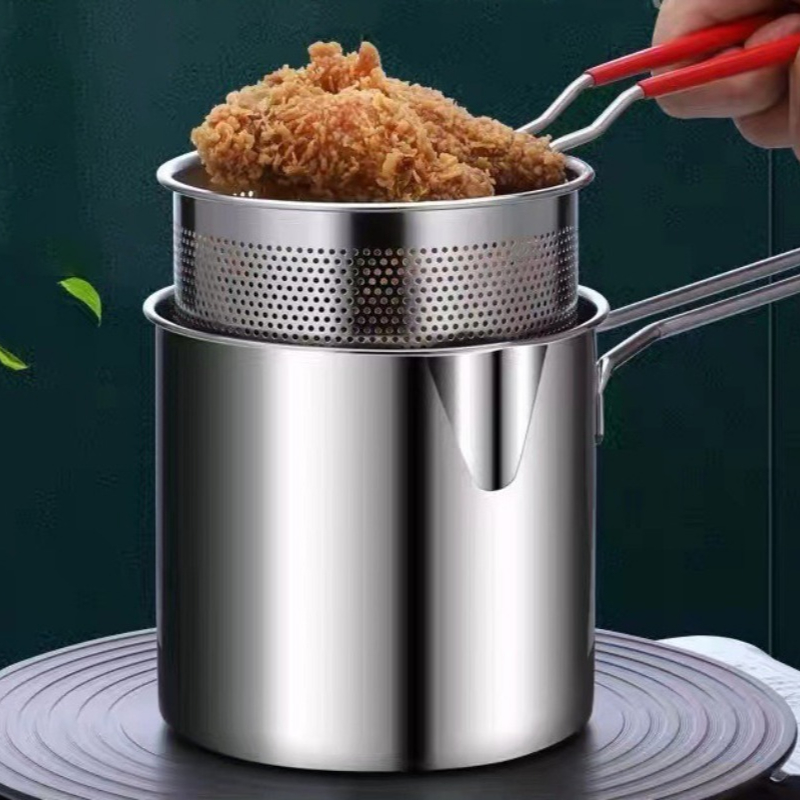 304 Stainless Steel Deep Fryer - Kitchen Gadgets Electronic review and price