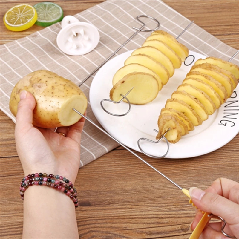 4 String Potato Spiral Cutter  - Kitchen Gadgets Everyone Needs review and price