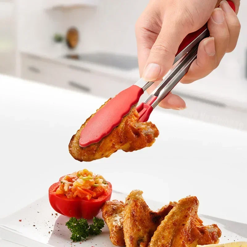 7 Inch Non-Slip Food Tongs Cre - Kitchen Gadgets Products review and price