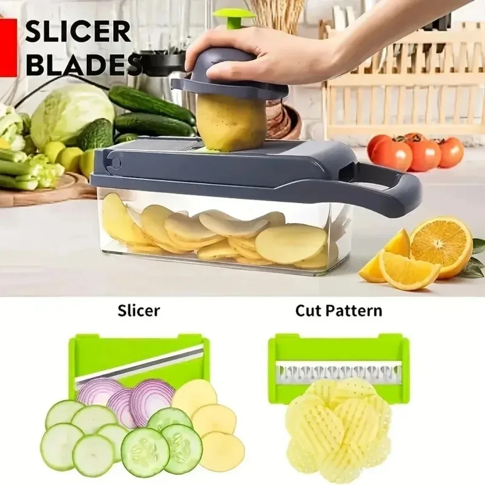 Multifunctional Vegetable Chop - Korean Kitchen Gadgets review and price