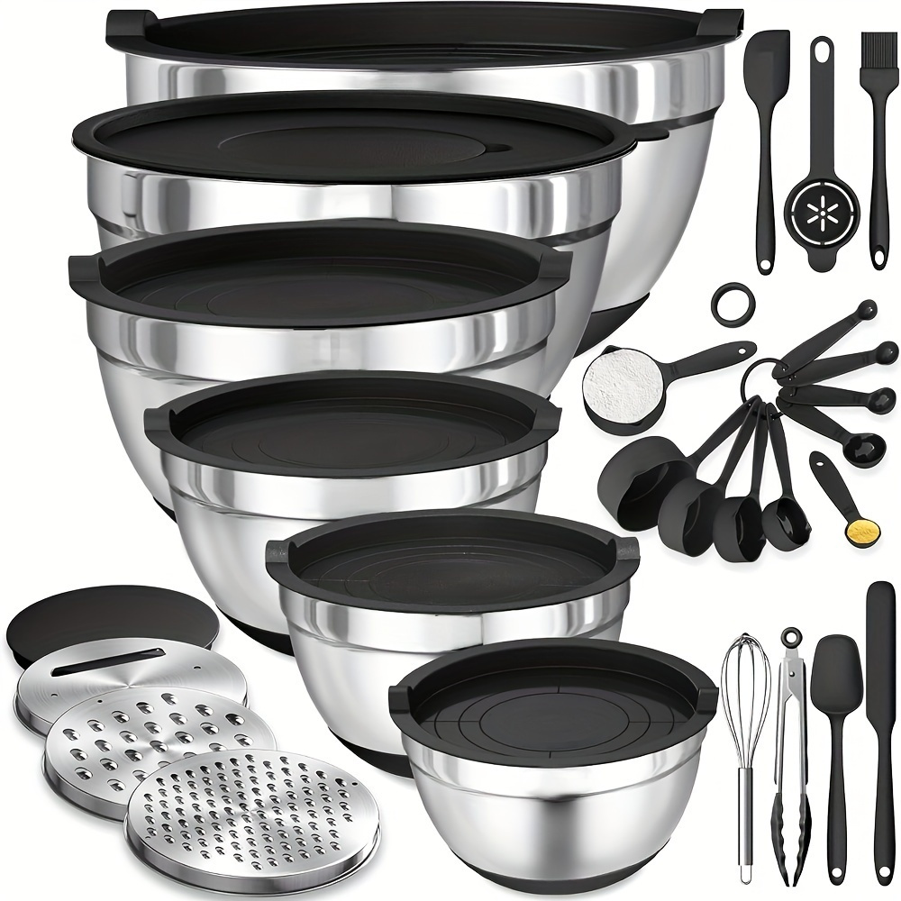 17pcs, Stainless Steel Mixing  - Kitchen Gadgets Design review and price