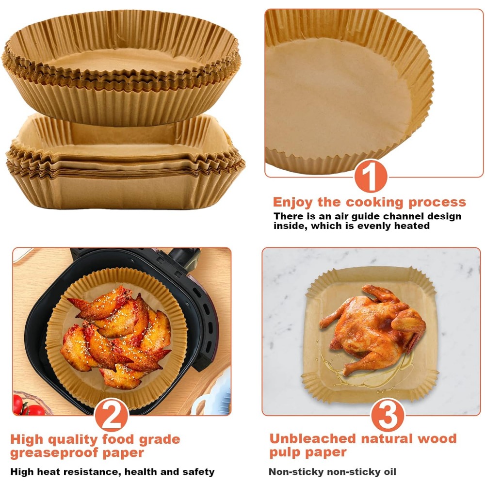 50/100pcs Air Fryer Disposable - Air Fryer Accessories review and price