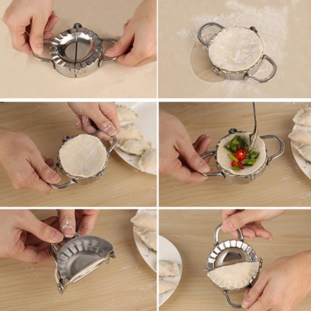 New Dumpling Mold Mould Stainl - Kitchen Gadgets Dumpling Maker review and price