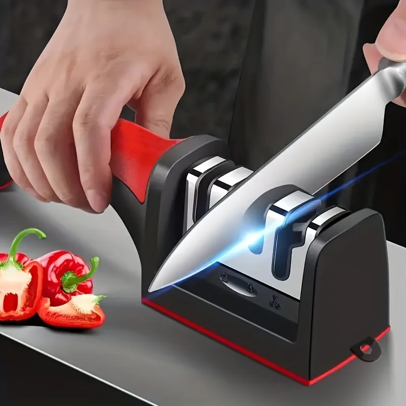Premium 4-Stage Knife and Scis - Kitchen Gadgets That Are Useful review and price