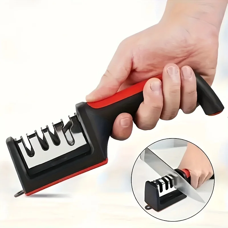 Premium 4-Stage Knife and Scis - Kitchen Gadgets That Are Useful review and price
