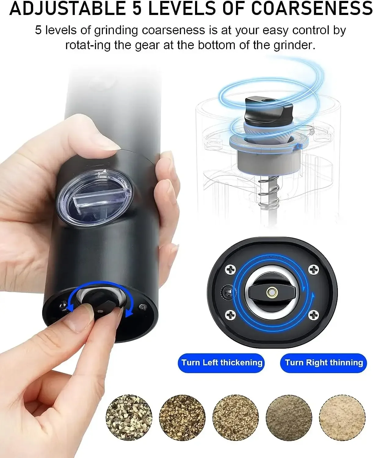 Electric Salt And Pepper Grind - Kitchen Gadgets Design review and price
