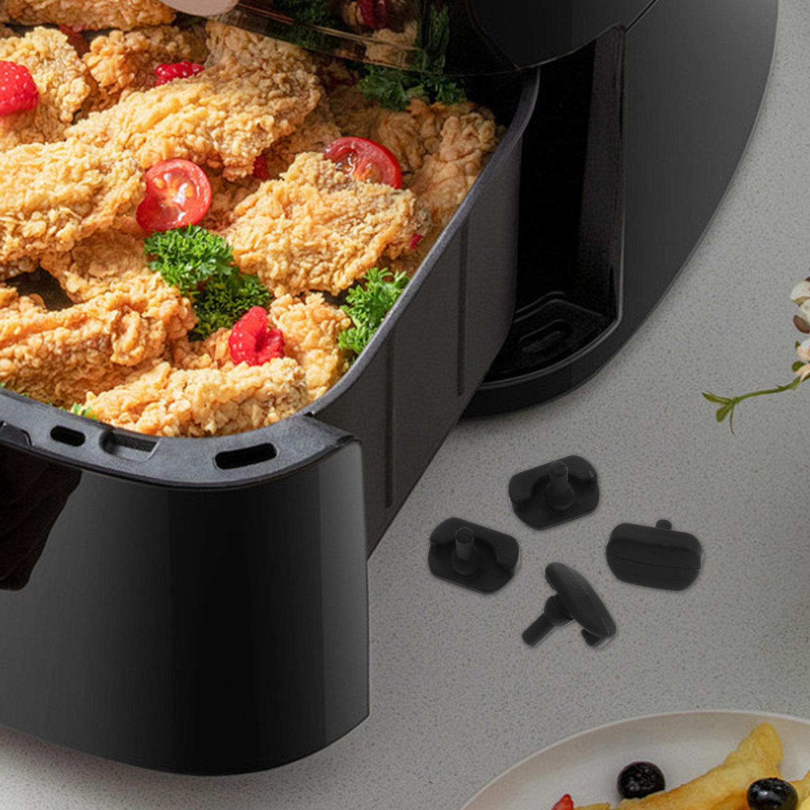 4Pcs Air Fryer Tray Feet Bumpe - Air Fryer Accessories review and price