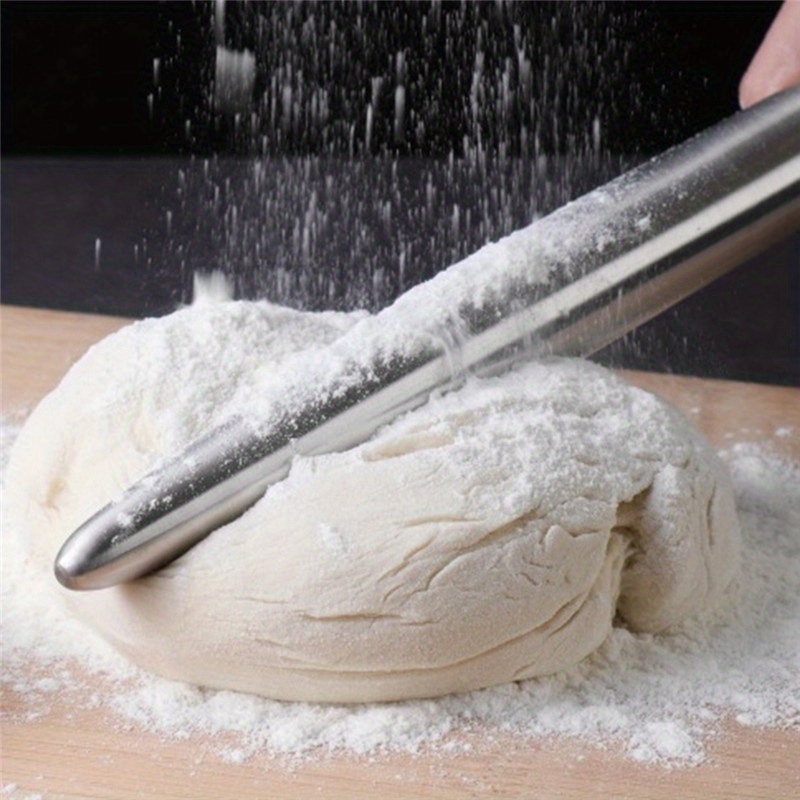 1Pc Stainless Steel Rolling Pi - Kitchen Gadgets Dumpling Maker review and price