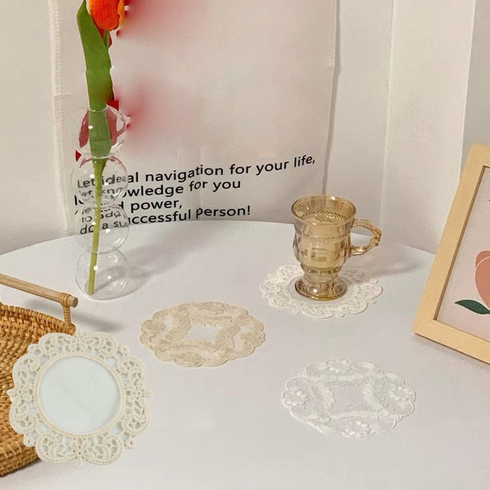 Napkin Lace Embroidered Coaste - Korean Kitchen Gadgets review and price