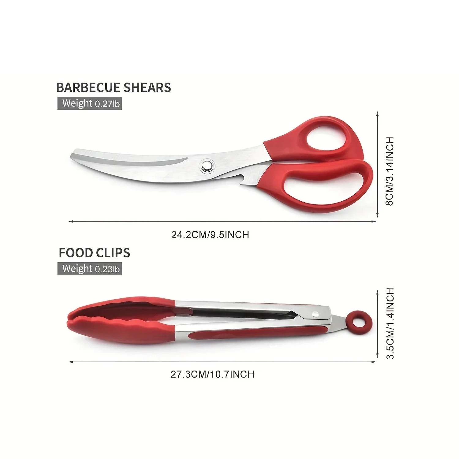Stainless Steel Barbecue Sciss - Korean Kitchen Gadgets review and price