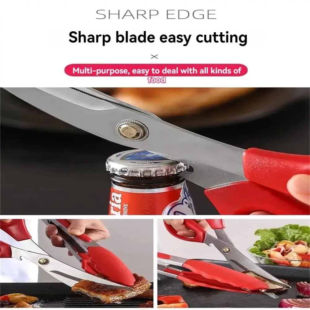 Stainless Steel Barbecue Sciss - Korean Kitchen Gadgets review and price