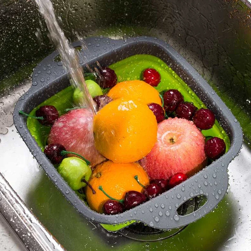 NEW Foldable Vegetable Washing - Kitchen Gadgets Everyone Needs review and price