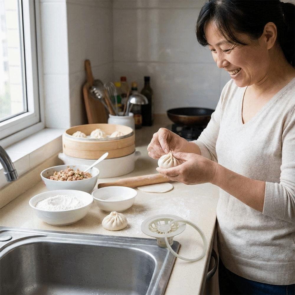 Manual Baozi Maker Machine wit - Kitchen Gadgets Dumpling Maker review and price