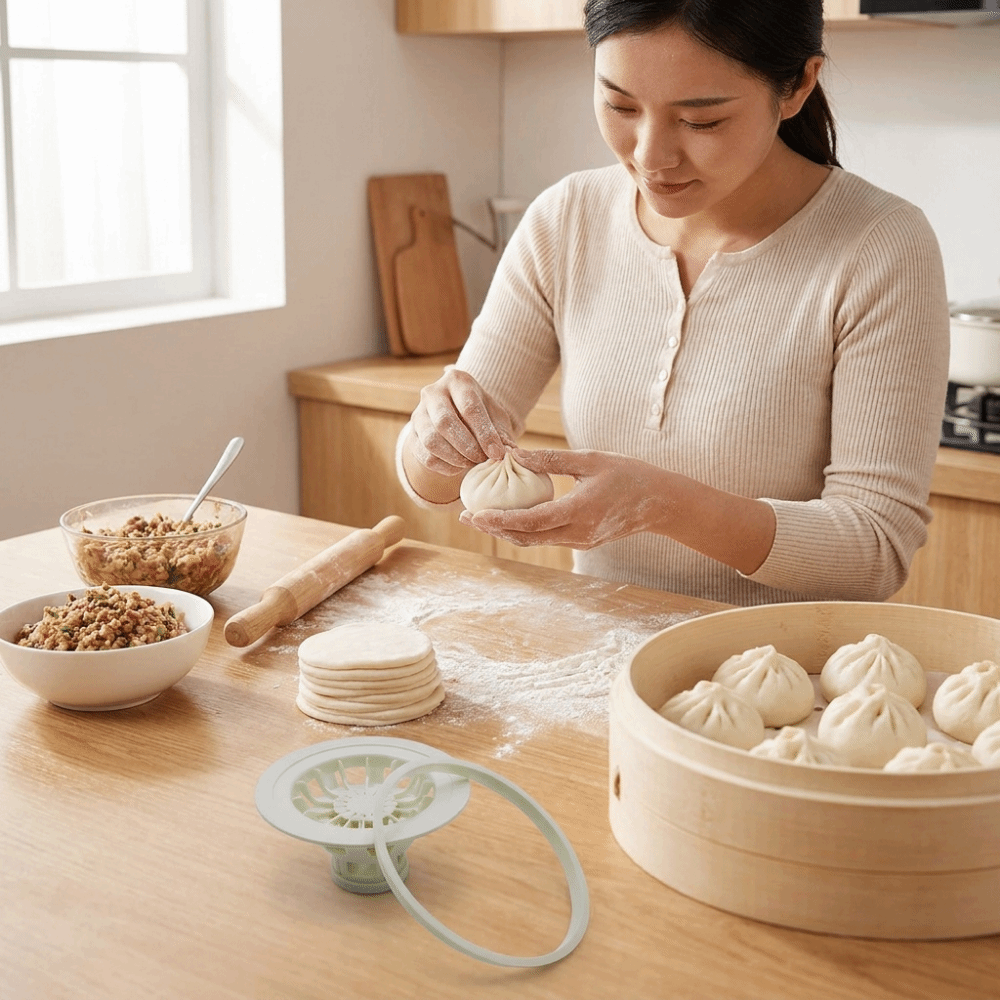 Manual Baozi Maker Machine wit - Kitchen Gadgets Dumpling Maker review and price