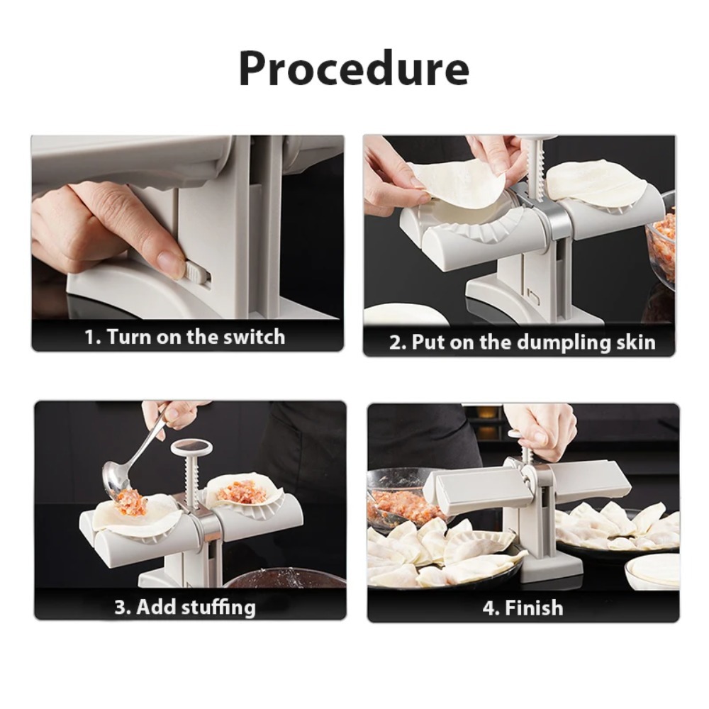 Automatic Dumpling Machine Eas - Kitchen Gadgets Everyone Needs review and price
