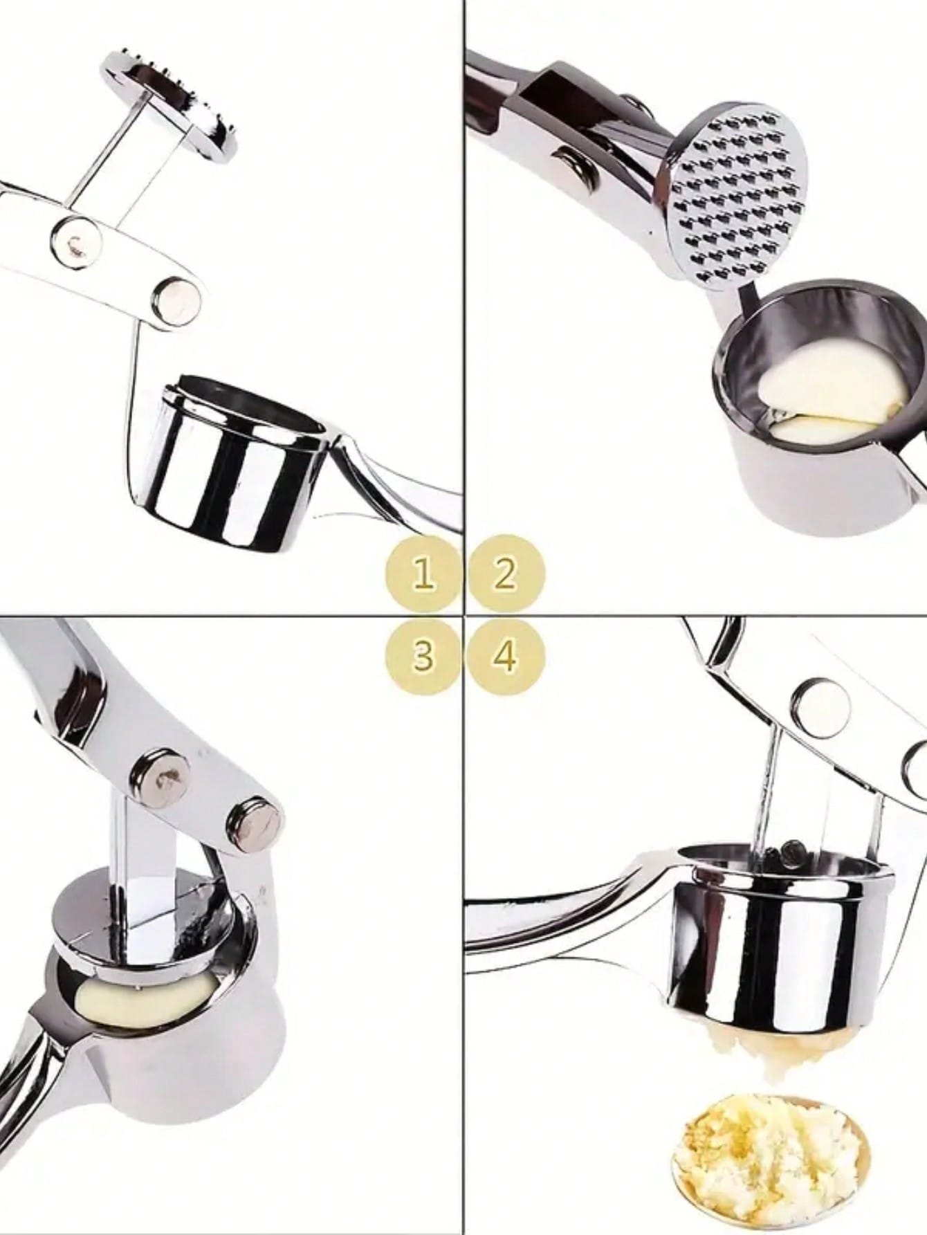 Kitchen Garlic Press Crusher M - Kitchen Hanging Gadgets review and price