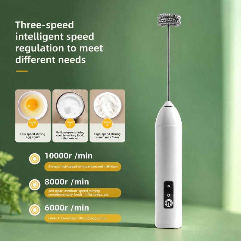Electric Milk Frother + Egg Be - Kitchen Gadgets Products review and price