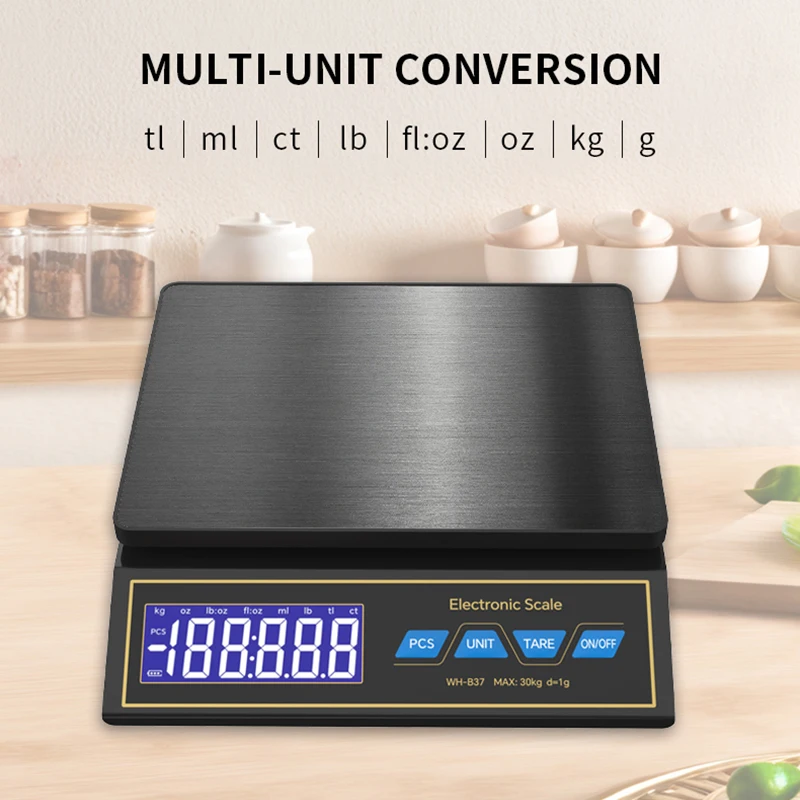 LCD Digital Kitchen Scale 30kg - Kitchen Gadgets Electronic review and price