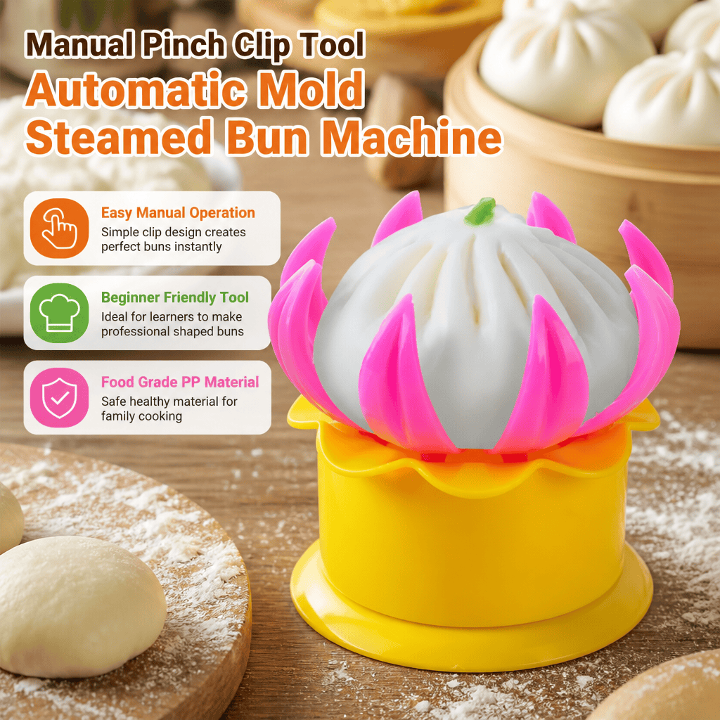 Steamed Bun Mold Manual Maker  - Kitchen Gadgets Dumpling Maker review and price