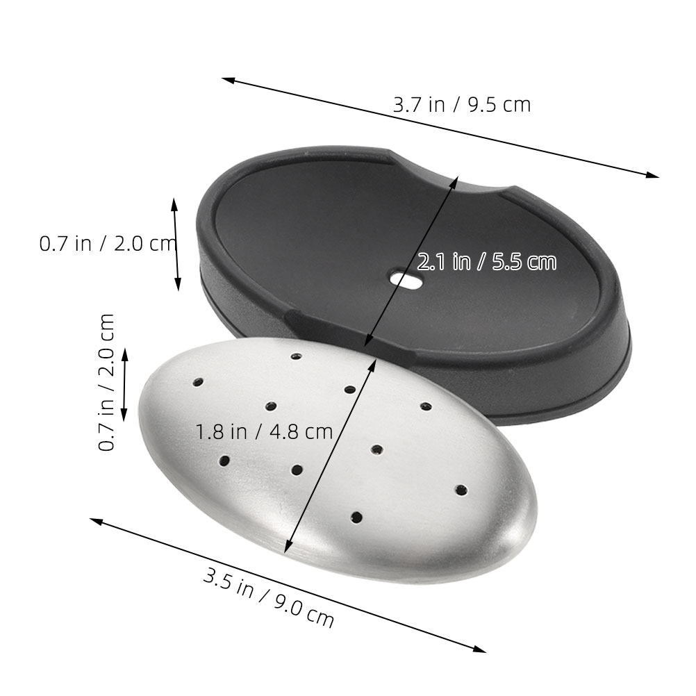 2Pcs Stainless Steel Soap Bar  - Kitchen Gadgets That Are Useful review and price