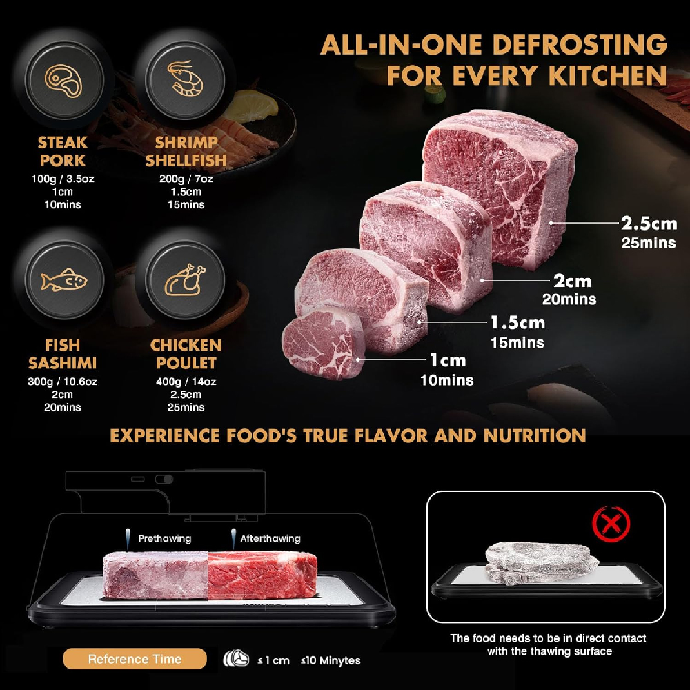 Rapid Frozen Food Defrosting T - Kitchen Gadgets That Are Useful review and price